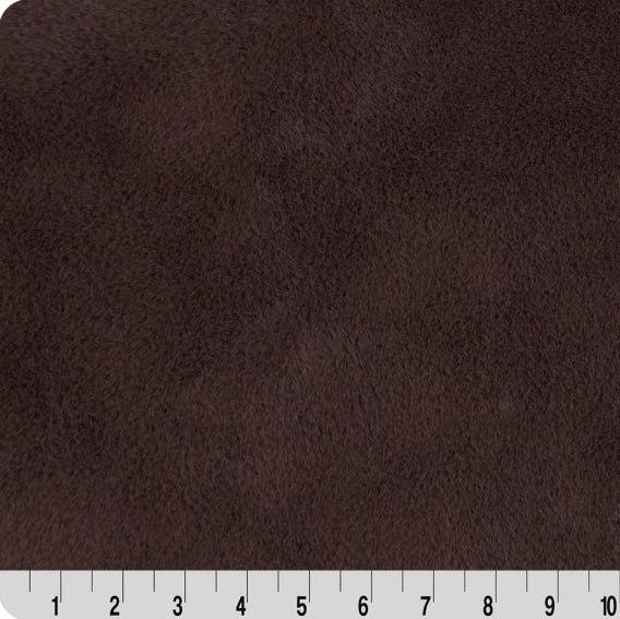Luxe Cuddle Encore Chocolate Fabric 58/60"