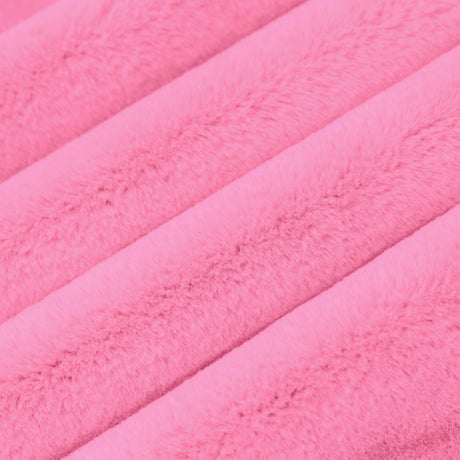 Luxe Cuddle Encore Hot Pink Fabric 58/60"