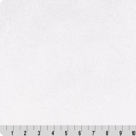 Luxe Cuddle Encore Snow Fabric