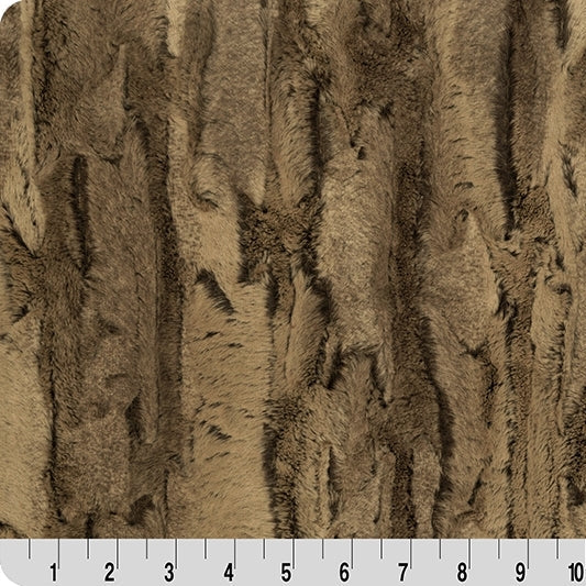 Luxe Cuddle Forest Fox Chestnut Fabric 58-60"
