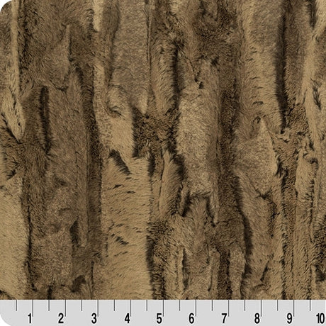 Luxe Cuddle Forest Fox Chestnut Fabric 58-60"
