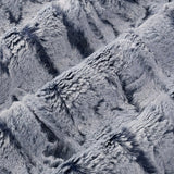 Luxe Cuddle Forest Fox Winter Sky Fabric