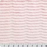 Minky Plush Fabric Luxe Cuddle Frosted Oceana Rosewater/Snow 58"-60"