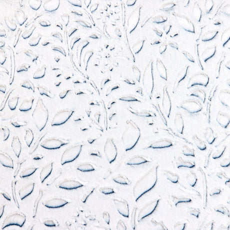 Luxe Cuddle Frosted Poppy Dark Sea Fabric