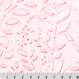 Luxe Cuddle Frosted Poppy Think Pink Fabric