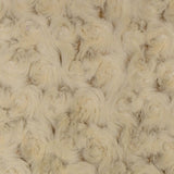 Minky Cuddle Fabric Luxe Frosted Rose Camel/Beige