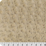 Minky Cuddle Fabric Luxe Frosted Rose Camel/Beige