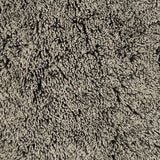 Luxe Cuddle Frosted Shaggy Black/White Fabric