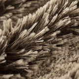 Cuddle Fabric Luxe Frosted Shaggy Brown/Beige 58/60