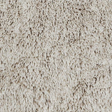 Cuddle Fabric Luxe Frosted Shaggy Cocoa/Snow 58/60