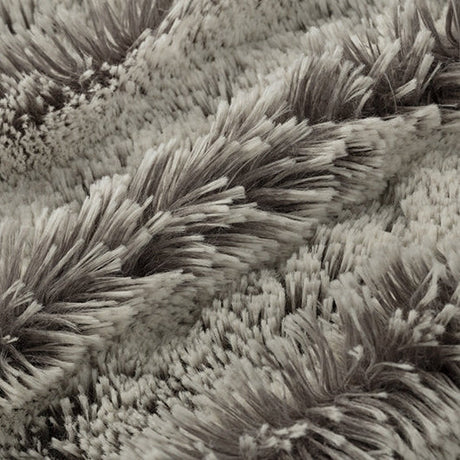 Luxe Cuddle Frosted Shaggy Graphite Fabric 58/60"