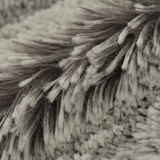 Luxe Cuddle Frosted Shaggy Graphite Fabric 58/60"