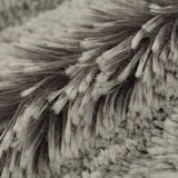 Luxe Cuddle Frosted Shaggy Graphite Fabric 58/60"