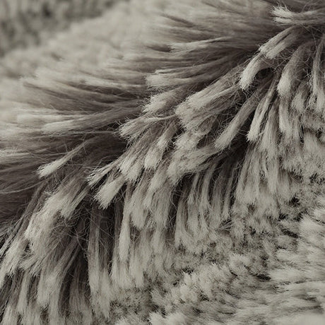 Luxe Cuddle Frosted Shaggy Graphite Fabric 58/60"