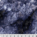 Navy Luxe Cuddle Galaxy Minky Plush Fabric 58/60"