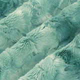 Polyester Cuddle Fabric Spearmint Luxe Cuddle Galaxy 58/60"