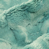 Polyester Cuddle Fabric Spearmint Luxe Cuddle Galaxy 58/60"