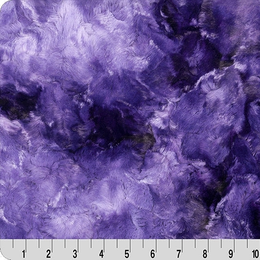 Polyester Cuddle Fabric Viola Luxe Cuddle Galaxy 58/60