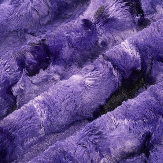 Polyester Cuddle Fabric Viola Luxe Cuddle Galaxy 58/60