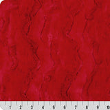 Polyester Cuddle Fabric Luxe Cuddle Glacier Cardinal 58-60"