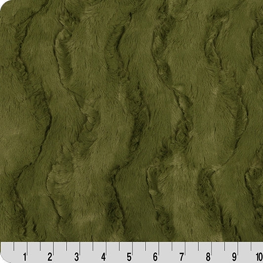 Polyester Cuddle Fabric Luxe Cuddle Glacier Moss 58-60"