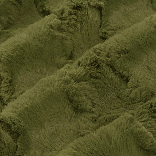 Polyester Cuddle Fabric Luxe Cuddle Glacier Moss 58-60"