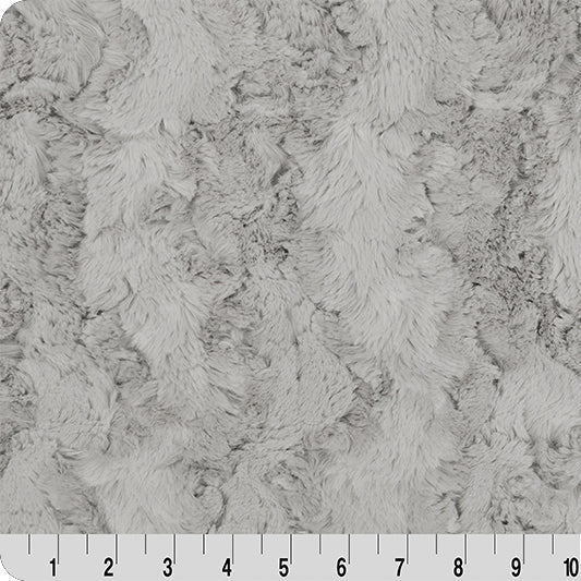 Polyester Cuddle Fabric Luxe Cuddle Glacier Silver 58-60"