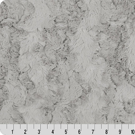 Polyester Cuddle Fabric Luxe Cuddle Glacier Silver 58-60"