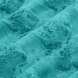Luxe Cuddle Glacier Teal Fabric 58-60"