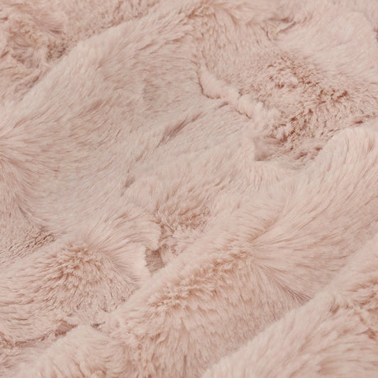 Luxe Cuddle Heather Rosewater Fabric 58-60"