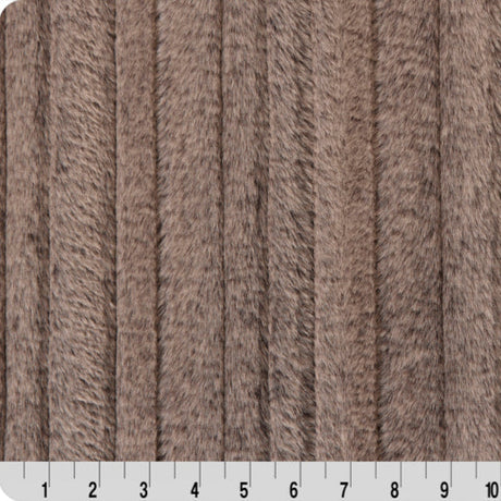 Plush Cuddle Fabric Luxe Cuddle Iced Vienna Chocolate 58-60"