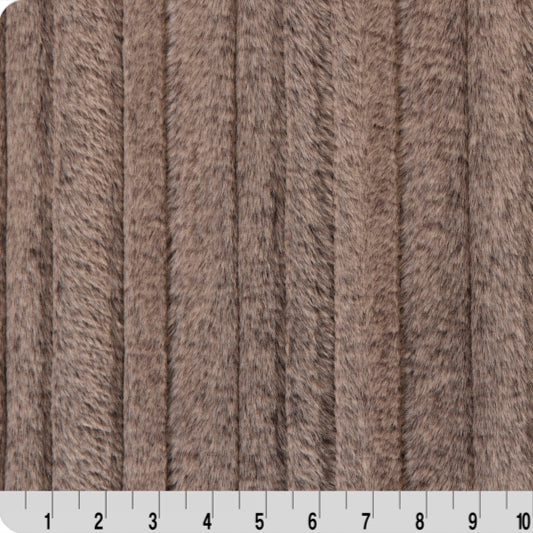 Plush Cuddle Fabric Luxe Cuddle Iced Vienna Chocolate 58-60"