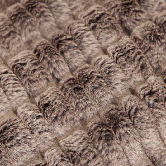 Plush Cuddle Fabric Luxe Cuddle Iced Vienna Chocolate 58-60"