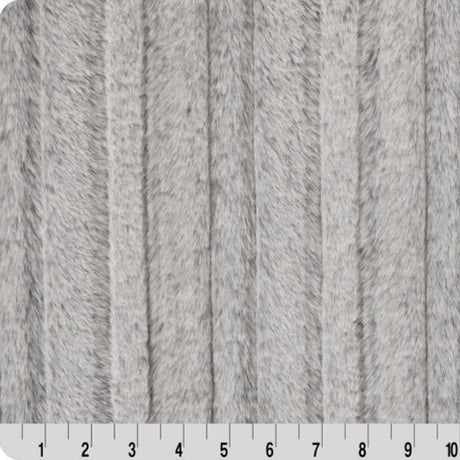 Luxe Cuddle Iced Vienna Graphite Fabric