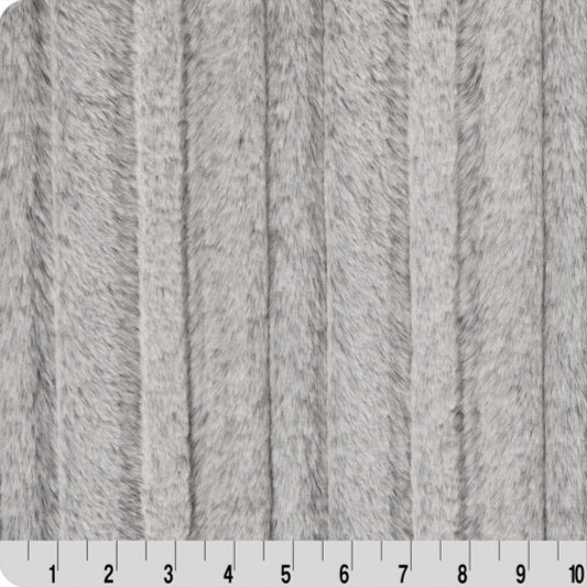 Luxe Cuddle Iced Vienna Graphite Fabric