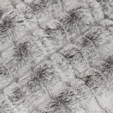 Luxe Cuddle Iced Vienna Graphite Fabric