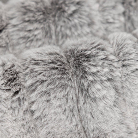 Luxe Cuddle Iced Vienna Graphite Fabric