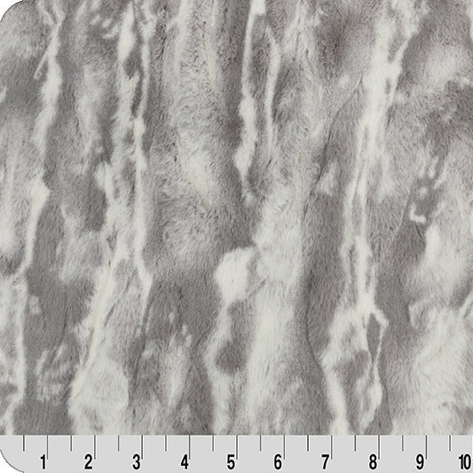 Steel Luxe Cuddle Jupiter Fabric by the Yard