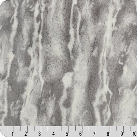 Steel Luxe Cuddle Jupiter Fabric by the Yard