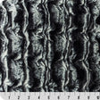 Ivory/Black Luxe Cuddle Lapin Fabric
