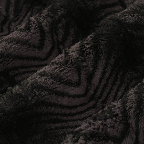 Black Luxe Cuddle Mamba Fabric 58/60"