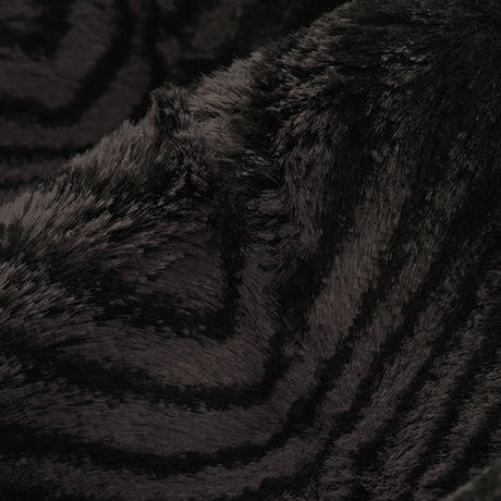 Black Luxe Cuddle Mamba Fabric 58/60"