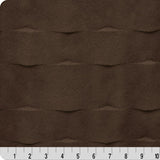 Minky Plush Fabric Luxe Cuddle Marbella Truffle 58-60