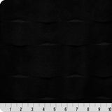 Minky Plush Marbella Black Fabric