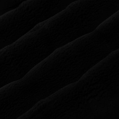 Minky Plush Marbella Black Fabric