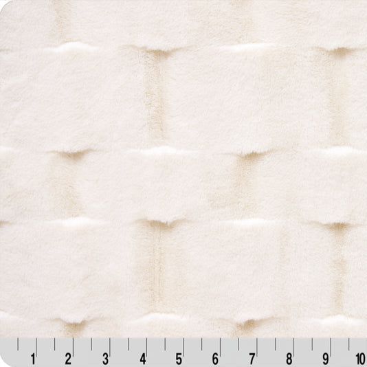 Luxe Cuddle Marbella Natural Minky Plush Fabric 58-60"