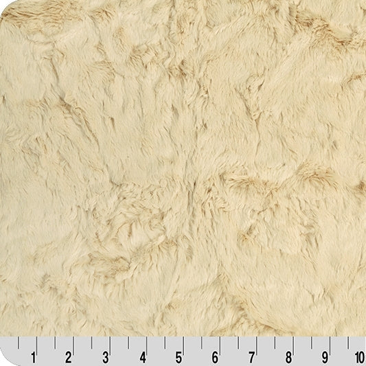Polyester Cuddle Fabric Luxe Cuddle Marble Beige 58-60"