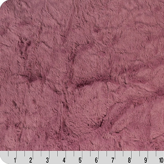 Luxe Cuddle Marble Wildrose Fabric 58-60"
