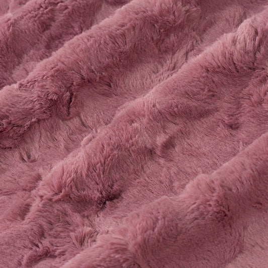 Luxe Cuddle Marble Wildrose Fabric 58-60"