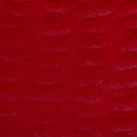Luxe Cuddle Milan Cardinal Fabric by the Yard